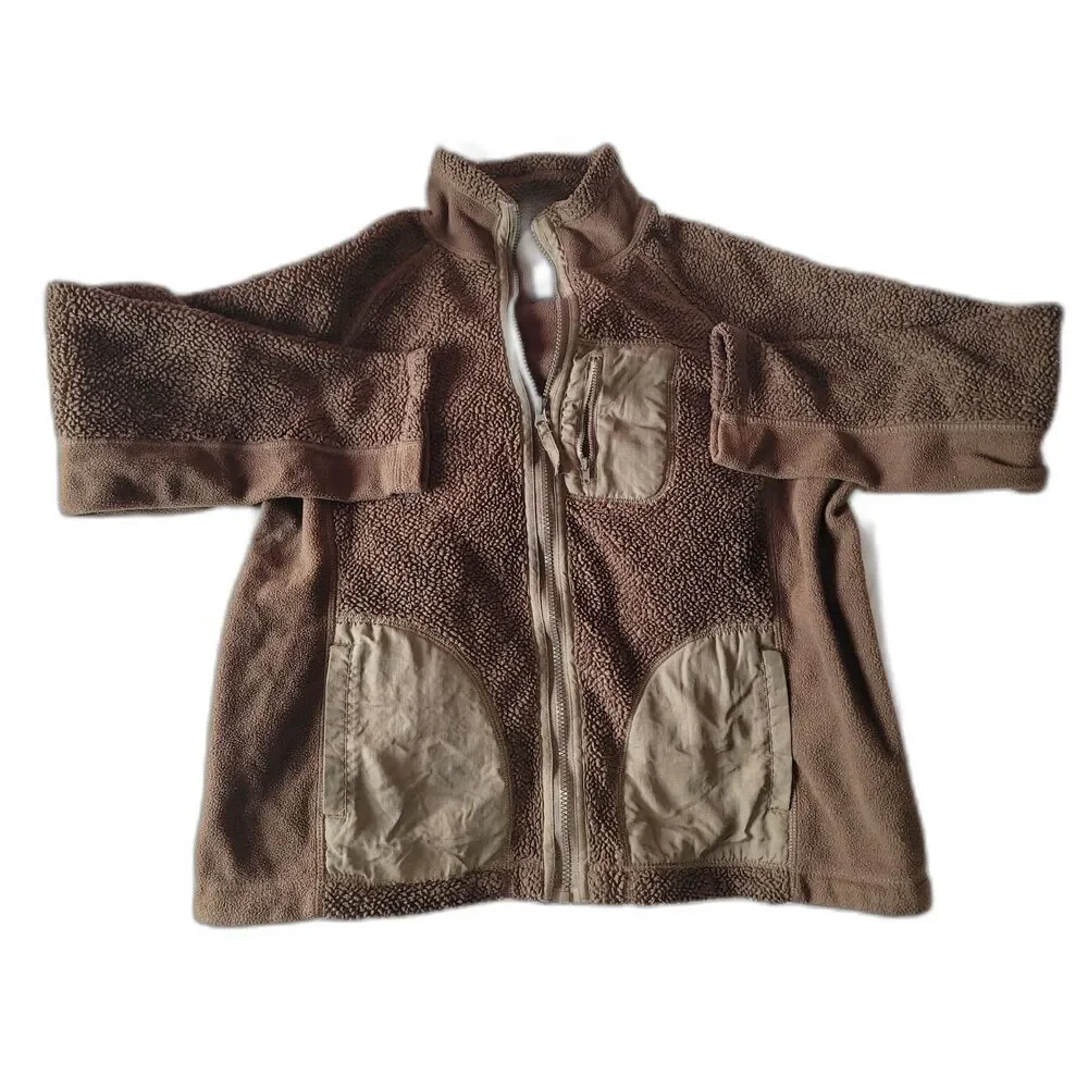 Polyester Fleece Zip up Jacket